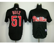 mlb philadelphia phillies #51 ruiz black