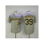 Pittsburgh Pirates #39 Dave Parker Grey Strip 1997 Turn Back The Clock Stitched MLB Jersey