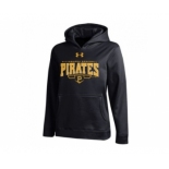 Pittsburgh Pirates Under Armou Fleece Black MLB Hoodie