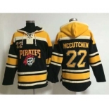 mlb jerseys pittsburgh pirates #22 mccutchen black[pullover hooded sweatshirt]