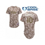 Men's Majestic San Diego Padres #10 Alexei Ramirez Replica Camo Alternate 2 Cool Base MLB Jersey