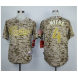 mlb jerseys san diego padres #4 myers camo