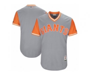 Men's 2017 Little League World Series San Francisco Giants Gray Jersey