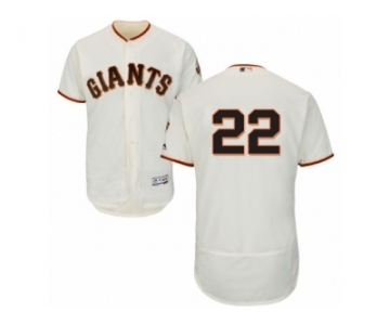 Men's Majestic San Francisco Giants #22 Jake Peavy Cream Flexbase Authentic Collection MLB Jersey