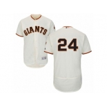 Men's Majestic San Francisco Giants #24 Willie Mays Cream Flexbase Authentic Collection MLB Jersey