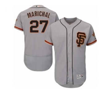 Men's Majestic San Francisco Giants #27 Juan Marichal Gray Flexbase Authentic Collection MLB Jersey