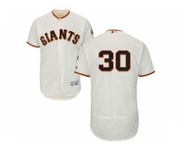 Men's Majestic San Francisco Giants #30 Orlando Cepeda Cream Flexbase Authentic Collection MLB Jersey