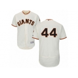 Men's Majestic San Francisco Giants #44 Willie McCovey Cream Flexbase Authentic Collection MLB Jersey