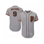 Men's Majestic San Francisco Giants #9 Matt Williams Gray Flexbase Authentic Collection MLB Jersey