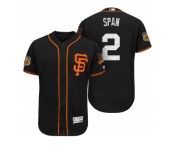 Men's San Francisco Giants #2 Denard Span 2017 Spring Training Flex Base Authentic Collection Stitched Baseball Jersey