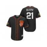 Men's San Francisco Giants #21 Conor Gillaspie 2017 Spring Training Cool Base Stitched MLB Jersey