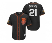 Men's San Francisco Giants #21 Conor Gillaspie 2017 Spring Training Cool Base Stitched MLB Jersey