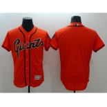 Men's San Francisco Giants Blank Majestic Orange Flexbase Authentic Collection Team Jersey