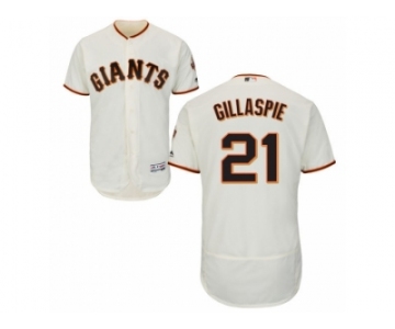 San Francisco Giants #21 Conor Gillaspie Cream Men's Majestic Flexbase Collection Stitched Baseball Jersey