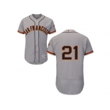 San Francisco Giants #21 Conor Gillaspie Gray Flexbase Authentic Collection Alternate Stitched Baseball Jersey