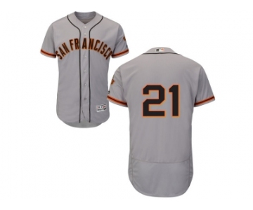 San Francisco Giants #21 Conor Gillaspie Gray Flexbase Authentic Collection Alternate Stitched Baseball Jersey