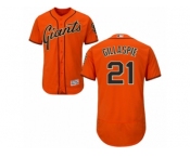 San Francisco Giants #21 Conor Gillaspie Orange Men's Flexbase Collection Stitched Baseball Jersey