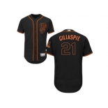 San Francisco Giants #21 Conor Gillaspie Posey Black Flexbase Authentic Collection Alternate Stitched Baseball Jersey