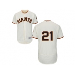 San Francisco Giants #21 Conor Gillaspie White Flexbase Authentic Collection Alternate Stitched Baseball Jersey