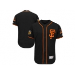 San Francisco Giants Blank Black 2017 Spring Training Flexbase Authentic Collection Stitched Baseball Jersey