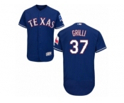 Texas Rangers #37 Jason Grilli Royal Blue Flexbase Authentic Collection MLB Jersey