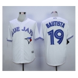 Men Toronto Blue Jays #19 Paul Molitor White 2016 Official Cool Base Jersey