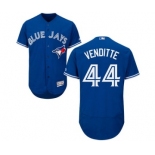 Men Toronto Blue Jays #44 pat venditte Majestic Blue Flexbase Authentic Collection Player Jersey