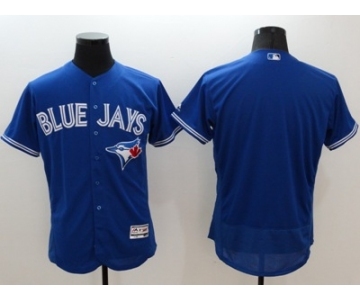 Men Toronto Blue Jays blank Majestic blue Flexbase Authentic Collection Player Jersey