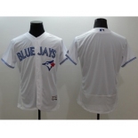 Men Toronto Blue Jays blank Majestic white Flexbase Authentic Collection Player Jersey