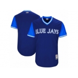 Men's 2017 Little League World Series Toronto Blue Jays Navy Jersey