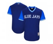 Men's 2017 Little League World Series Toronto Blue Jays Navy Jersey