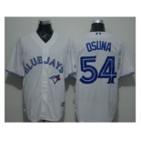 Toronto Blue Jays #54 Roberto Osuna White New Cool Base Stitched Baseball Jersey