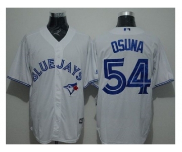 Toronto Blue Jays #54 Roberto Osuna White New Cool Base Stitched Baseball Jersey