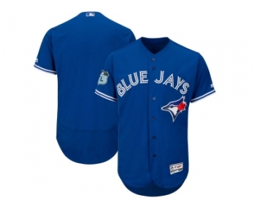 Toronto Blue Jays Blank Blue 2017 Spring Training Flexbase Authentic Collection Stitched Baseball Jersey