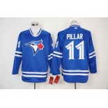 mlb jerseys toronto blue jays #11 kevin pillar blue long sleeve