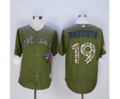 mlb jerseys toronto blue jays #19 bautista green[bautista]