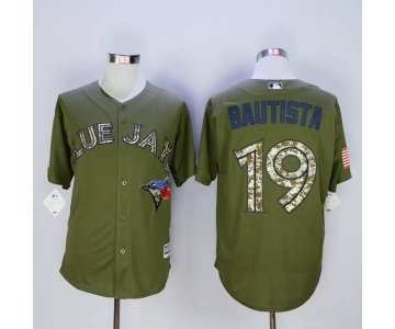 mlb jerseys toronto blue jays #19 bautista green[bautista]