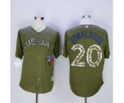 mlb jerseys toronto blue jays #20 donaldson green