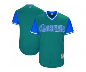 Men's 2017 Little League World Series Seattle Mariners Aqua Jersey