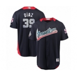 Men's Majestic Seattle Mariners #39 Edwin Diaz Game Navy Blue American League 2018 MLB All-Star MLB Jersey