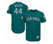 Men's Majestic Seattle Mariners #44 Taijuan Walker Teal Green Flexbase Authentic Collection MLB Jersey