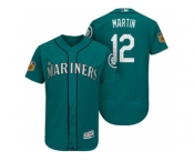 Men's Seattle Mariners #12 Leonys Martin 2017 Spring Training Flex Base Authentic Collection Stitched Baseball Jersey