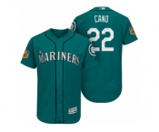 Men's Seattle Mariners #22 Robinson Cano 2017 Spring Training Flex Base Authentic Collection Stitched Baseball Jersey