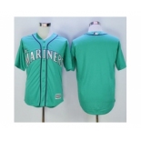 Seattle Mariners Blank Green New Cool Base Stitched Baseball Jersey