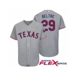 Men Texas Rangers #29 Adrian Beltre Gray Stars & Stripes 2016 Independence Day Flex Base Jersey