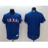 Men Texas Rangers Blank Majestic Blue Flexbase Authentic Collection Team Jersey