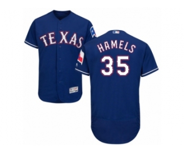 Men's Majestic Texas Rangers #35 Cole Hamels Royal Blue Flexbase Authentic Collection MLB Jersey