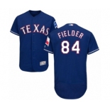 Men's Majestic Texas Rangers #84 Prince Fielder Royal Blue Flexbase Authentic Collection MLB Jersey