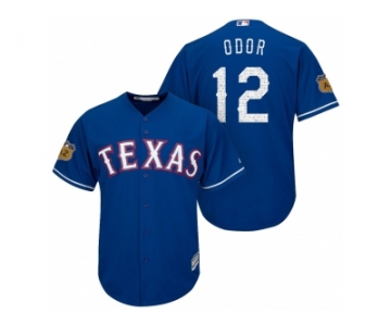 Men's Texas Rangers #12 Rougned Odor 2017 Spring Training Cool Base Stitched MLB Jersey