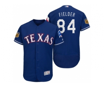 Men's Texas Rangers #94 Prince Fielder 2017 Spring Training Flex Base Authentic Collection Stitched Baseball Jersey